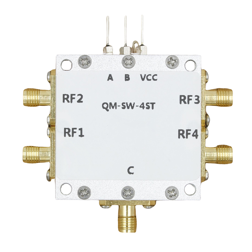 Qm Electronics & Repair Services - 0.1-6GHz SP4T Switch 1 To 4