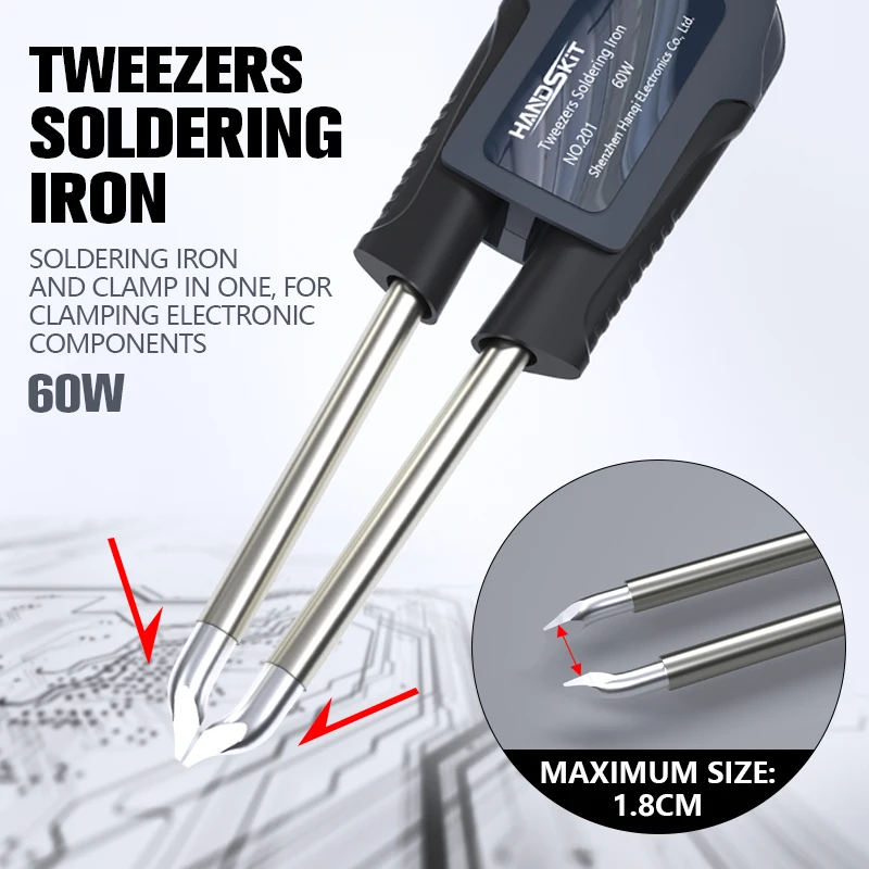T12 Soldering Station Tweezers - đánh giá và giá Electronics Repair Tools
