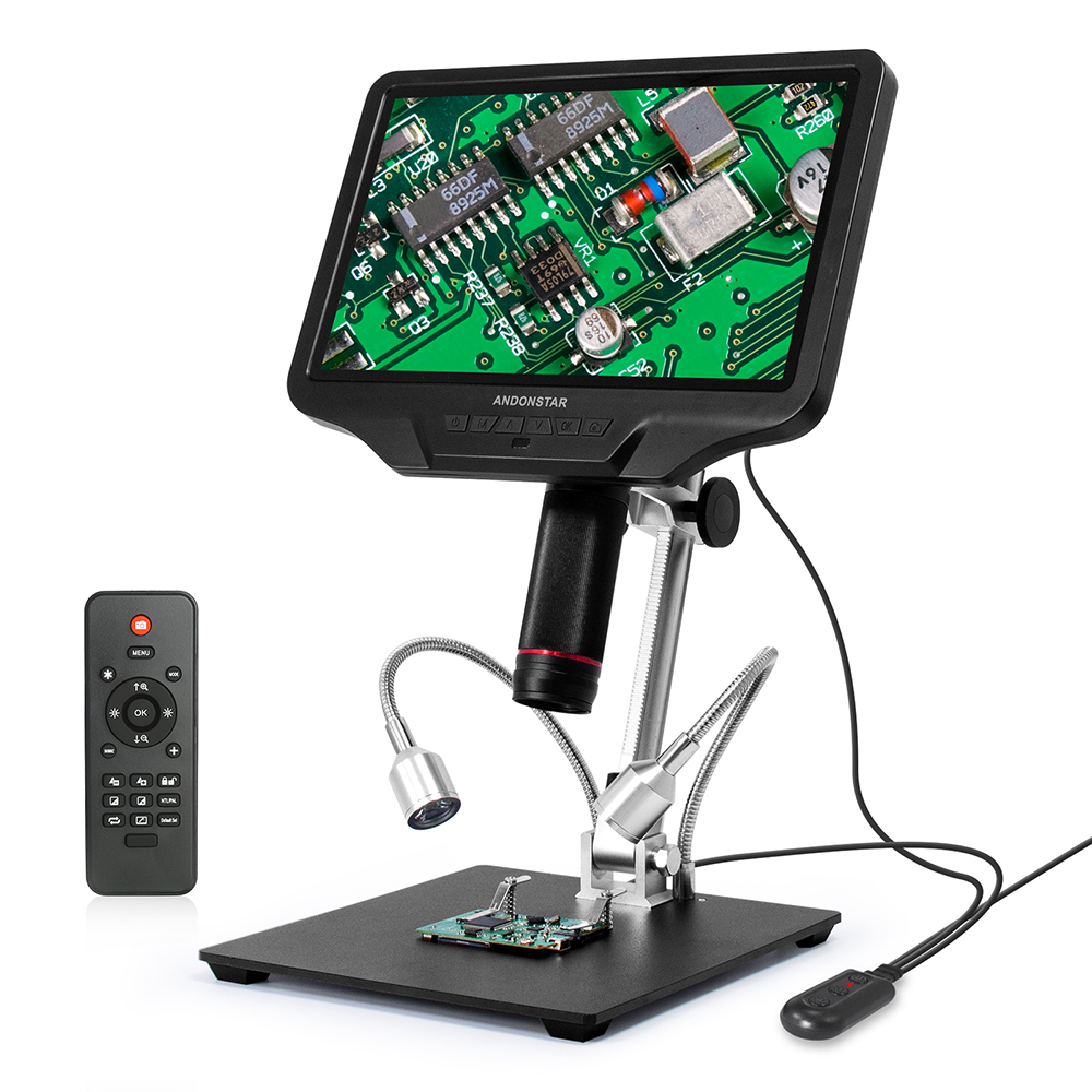 Andonstar AD409 HDMI Digital M - đánh giá và giá Electronics Repair Microscope