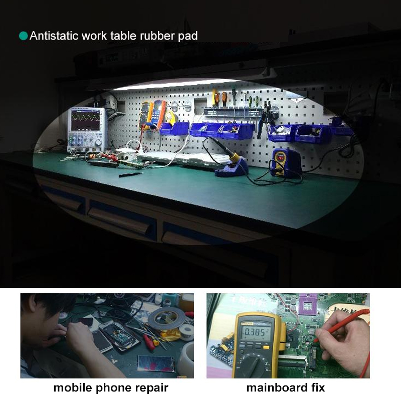 3mm Table Work Mat Anti Static - đánh giá và giá Electronics Repair Tools