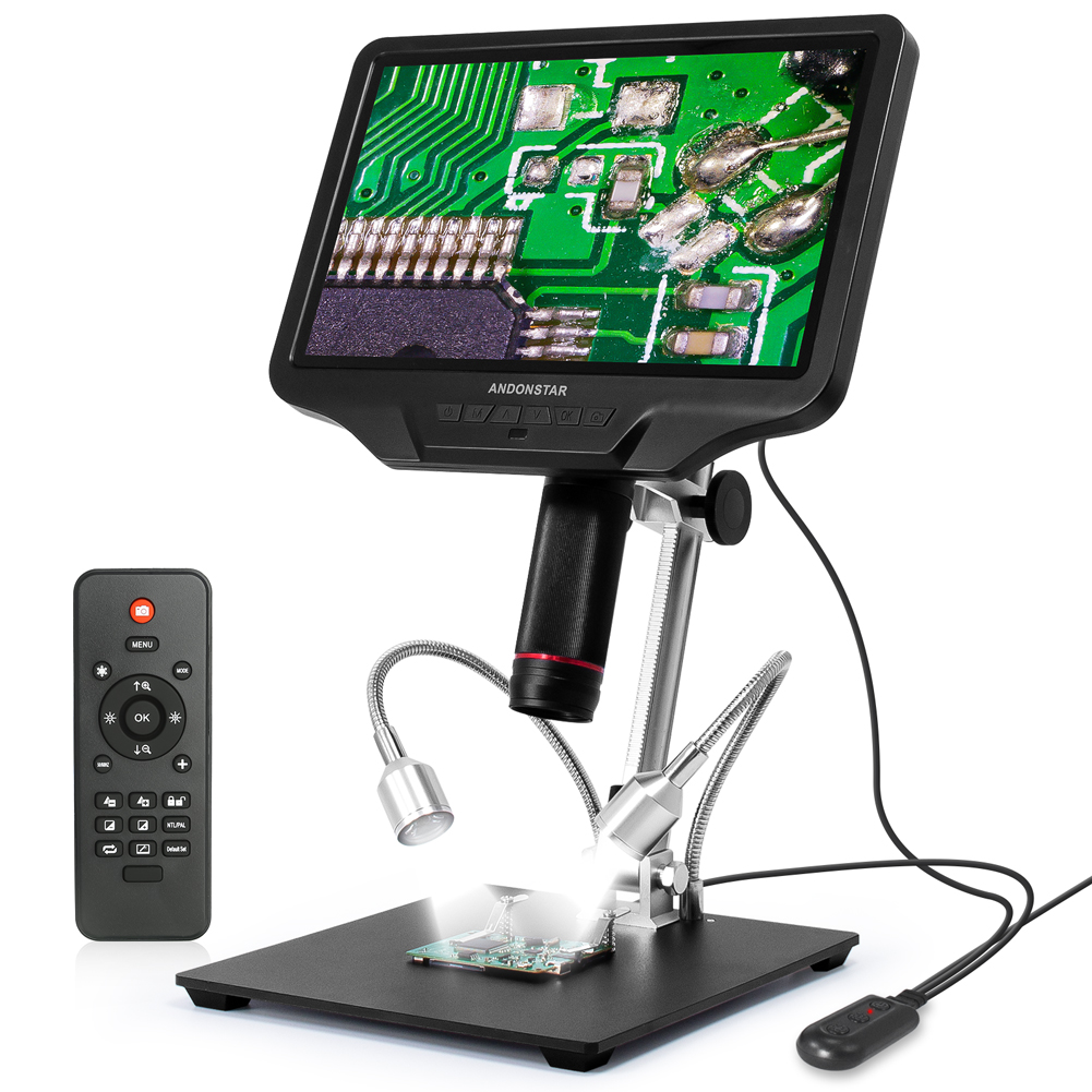 Andonstar Nóng Màn Hình LCD 7  - đánh giá và giá Electronics Repair Microscope